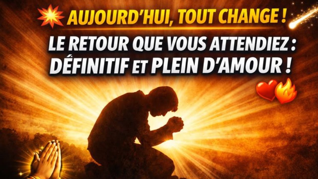 💥 AUJOURD'HUI, TOUT CHANGE ! LE RETOUR QUE VOUS ATTENDIEZ : DÉFINITIF ET PLEIN D'AMOUR ! ❤️🔥