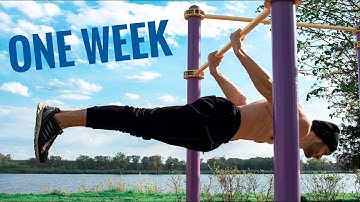 How I Learned BACK LEVER in 1 Week
