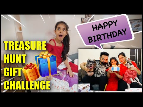 11 Gifts on Guneet's Birthday ? Treasure Hunt Gift *CHALLENGE* | Harpreet SDC