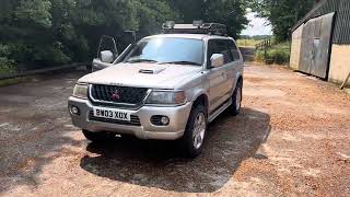 Mitsubishi Shogun Sport Warrior 2003 - Bradley James Classics