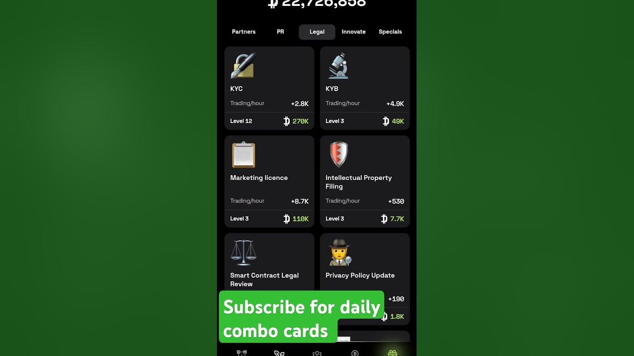 Dropee daily combo cards 05 october youtube