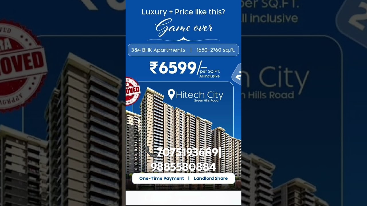 🌟 *RERA Approved | Landowner Share Opportunity 🌟*