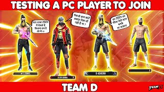 Testing A Pc Player To Join Team D - SAMSUNG A3,A5,A6,A7,J2,J5,J7,S5,S6,S7,S9,A10,A20,A30,A50,A70