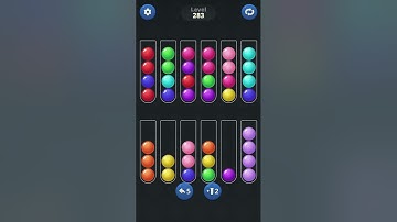 Ball Sort by Infinite Joy (V2): Levels 282, 283, 284