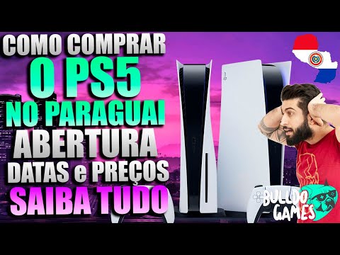 PREÇO OFICIAL PS5 no PARAGUAI E SERÁ ABSURDO ! 