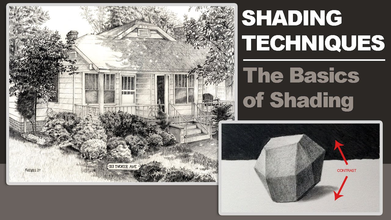 Shading Techniques - How to Shade with a Pencil