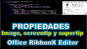 Propiedad Image Escreentip y Supertip Office RibbonX Editor