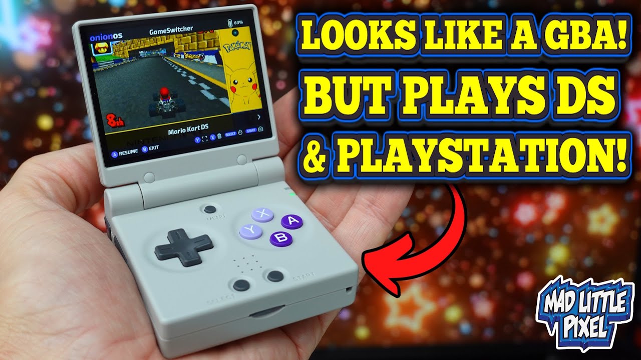 This Handheld Plays PlayStation & Nintendo DS PERFECTLY! (NEW Miyoo Mini Flip V2)