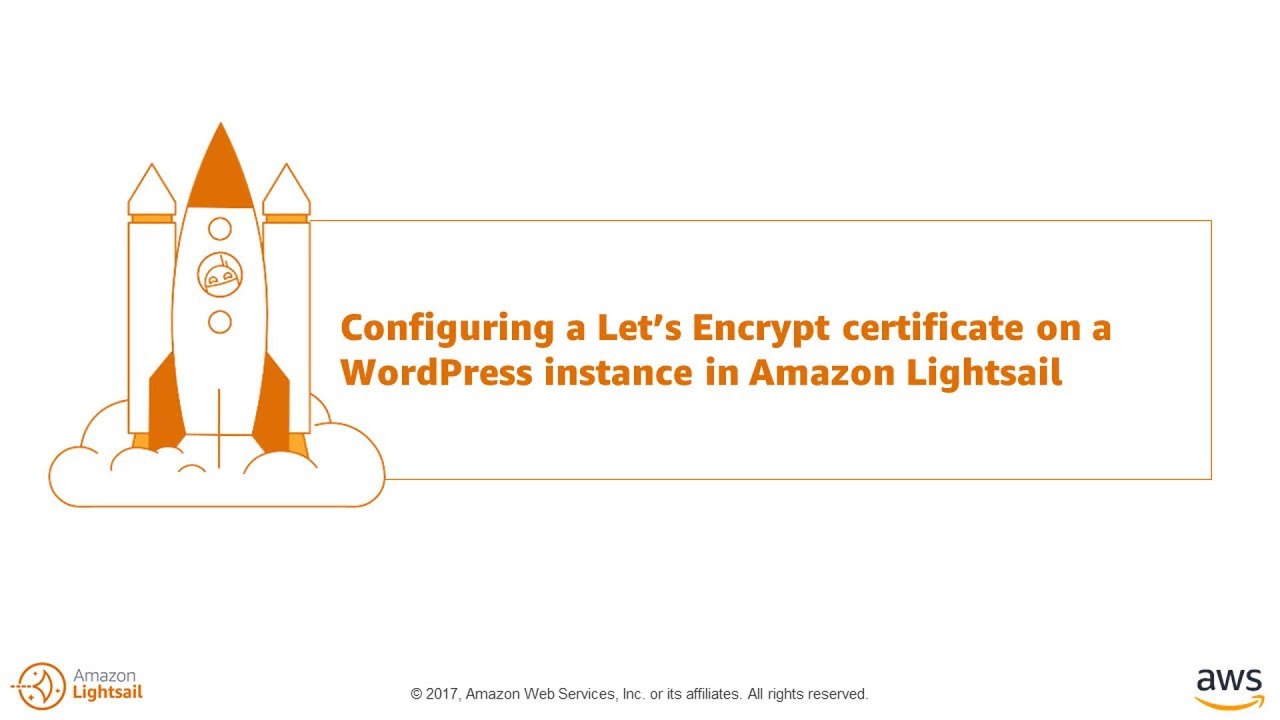 Configuring A Let S Encrypt Certificate On A Wordpress Instance In Amazon Lightsail