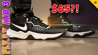 Does It Basketball?! Nike CHEAPEST Shoe! Nike Fly.By Mid 3 Performance Review!