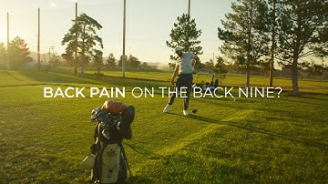 Back Pain Keeping You off the Course?