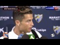 Cristiano Ronaldo se enoja en entrevista tras ser campeón de Liga - 2017