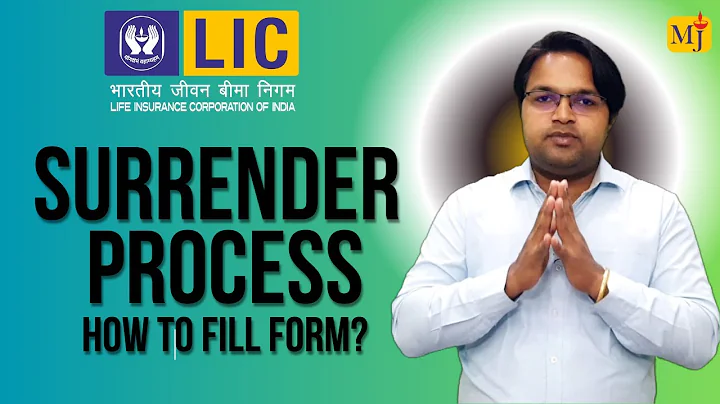 LIC surrender Process I How to Surrender LIC Policy I How to Fill LIC Surrender Form