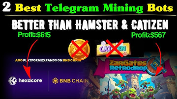 New Telegram Mining App | 2 Best Mining Bots