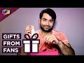Vivian dsena receives gifts from his fans  exclusive