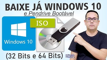 Como Baixar o Windows 10 Original e Pendrive Bootável 32Bits e 64Bits Versão Recente