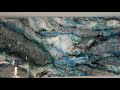 Resin Art painting on wood epoxy how to resin for beginners