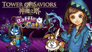 The Battle Cats - Tower Of Saviors Brand New Collab Exclusive!