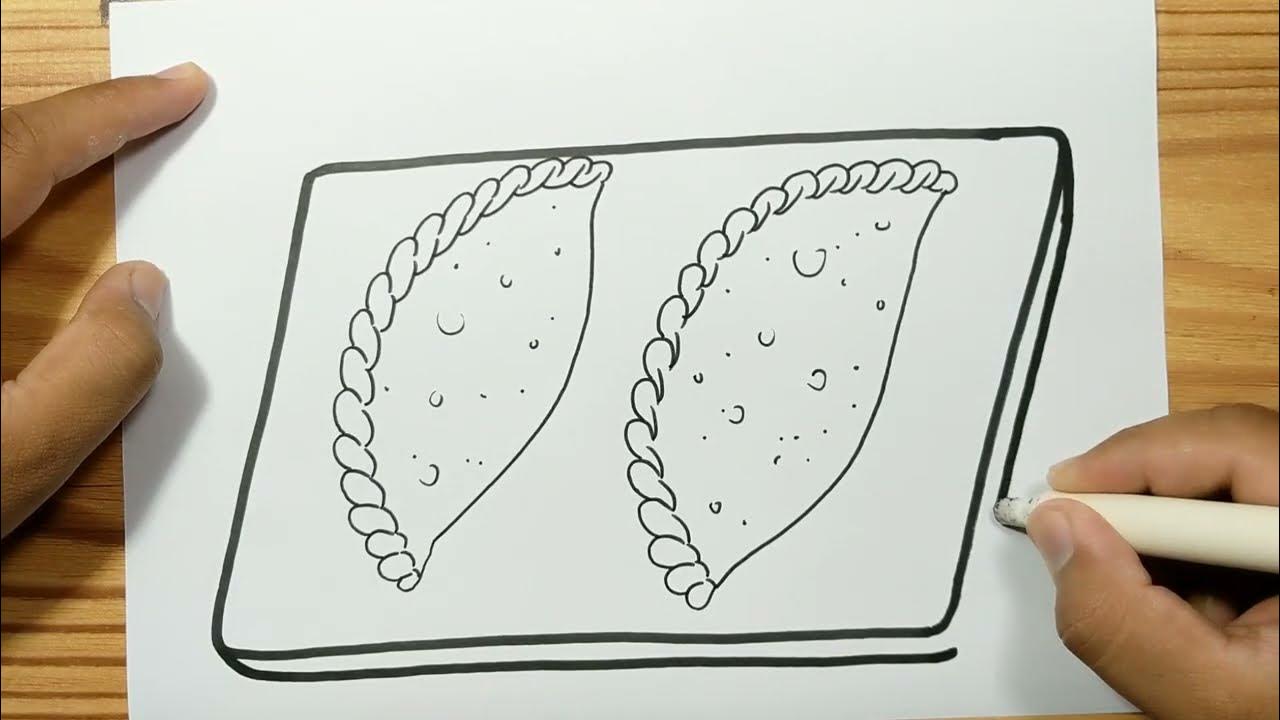 How to draw PIEROGI YouTube