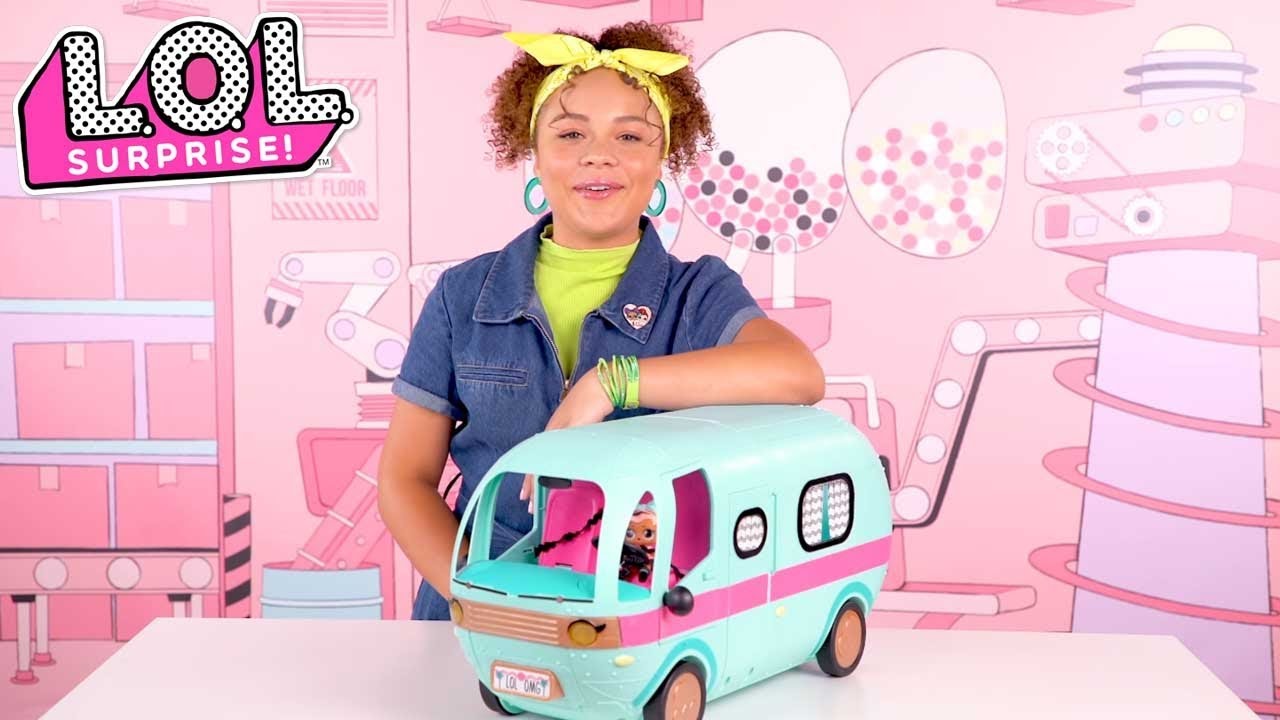 L.O.L. Surprise! 4-in-1 Glamper Fashion Camper with 55+ Surprises