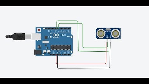 How to Interface an Ultrasonic Sensor with Arduino using TinkerCAD