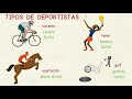 Aprender español: Tipos de deportistas 🏊🤾🏌🏇 (nivel intermedio)