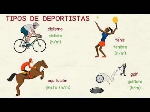 Aprender español: Tipos de deportistas 🏊🤾🏌🏇 (nivel intermedio)