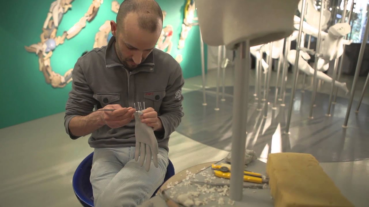 LIVE ! _ DAY 3 _  SCULPTURES _ ATELIER ABC MANNEQUINS @ MILANO DESIGN WEEK