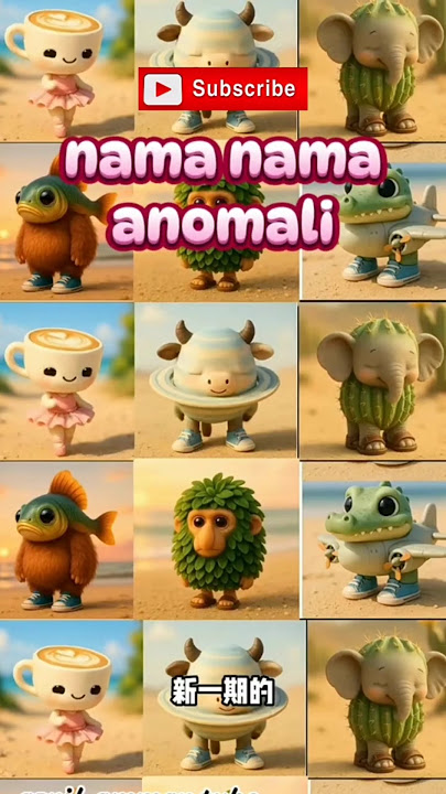 Nama-nama anomali || Tungtung sahur || #tungtungsahur #tungtung #anomali #namaanomali #tung