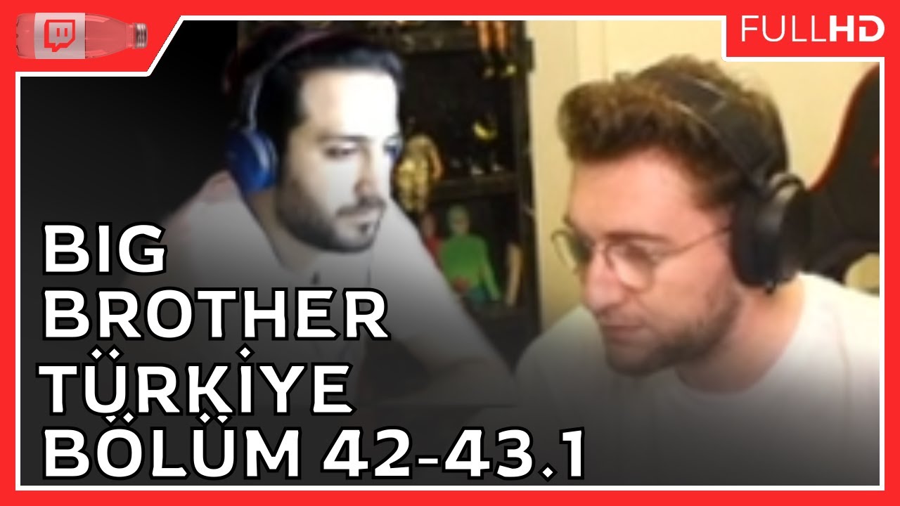 Efe Uygaç - Big Brother Bölüm 42-43.1 w/GarGorevlisi (07.09.2021)