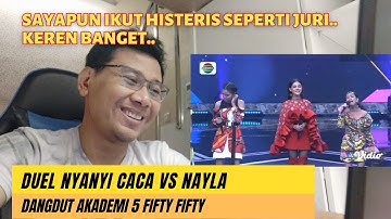 Dari Rendah Sampai Tinggi! Meli Tantang Caca & Nayla "Ilalang" | DA 5 Fifty Fifty [REACTION]