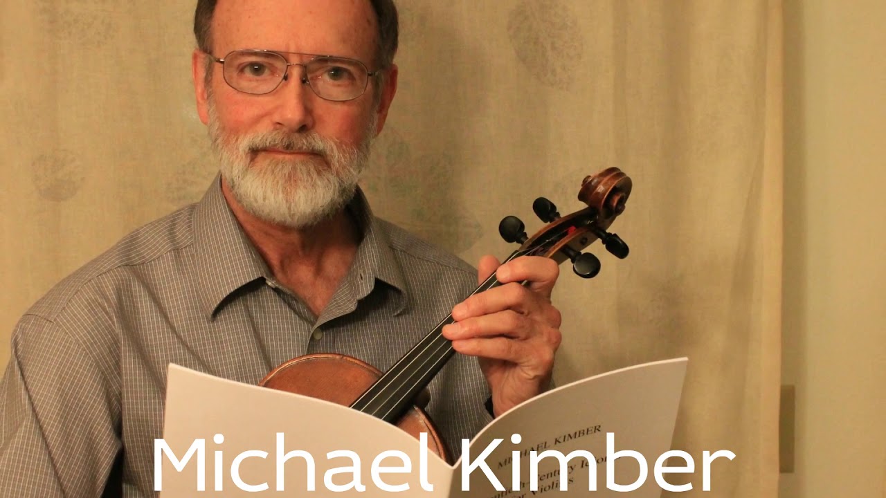 Michael Kimber - Caprice no. 10 in B flat for viola (Murawski - viola)