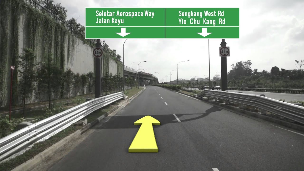 From Sle Bke To Tpe Pie Changi Sengkang West Rd Seletar Aerospace Way Youtube