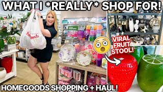WHAT I *ACTUALLY* SHOP FOR AT HOMEGOODS  + HAUL!! | New Furniture + Home Accents | Home Decor Ideas