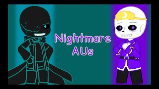 || Bad Apple || Nightmare Sans AUs ||