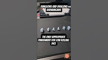 Dungeons and Dragons Moments: Dice Punishment Edition #dungeonsanddragons #dnd #dungeonmaster #dice