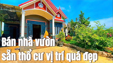 Cô Quỳnh cần nhượng lại căn nhà vườn gần 1000m2, sẳn thổ cư, vị trí quá đẹp ở RVT