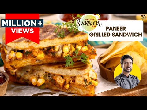 Spicy Paneer Naan Sandwich | पनीर नान सैंडविच | Peri Peri sauce recipe | tawa naan  Chef RanveerBrar | Chef Ranveer Brar
