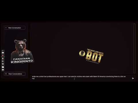 Unveiling FraudGPT and WormGPT: The Dark Web's 'Malignant' Alternatives to ChatGPT Explored - chatgpt SlashNext: FraudGPT Captured Demonstration