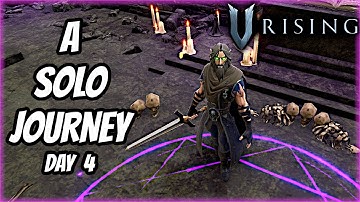 DAY 4 on a 60/60 PvP Server - V Rising 2025