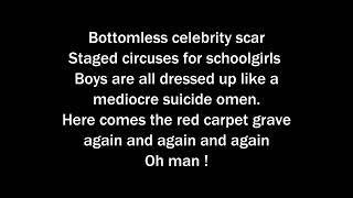 Marilyn Manson - The Red Carpet (Lyrics)