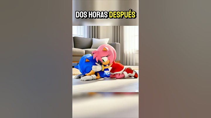 Amy Descubre Quien Acabó Con Sonic... Y Pasa Esto #sonic #comedia