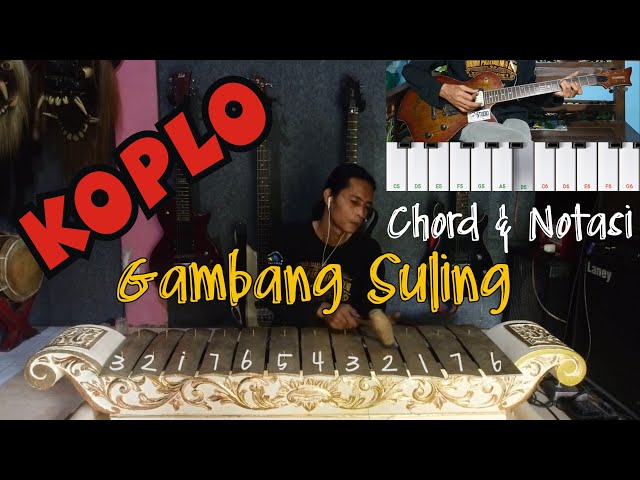 Chord & Notasi Gambang Suling - Irama Koplo class=