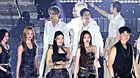 Enhypen and Babymonster SBS Gayo Daejeon ending