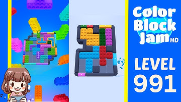 Color Block Jam Level 991 Solution Walkthrough