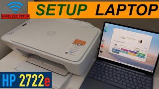 HP DeskJet 2722e Setup Windows Laptop & Computer.