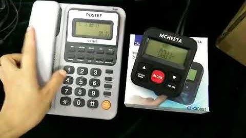 How to add numbers to blacklist manually? (CT-CID 801)