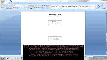 DESIGN AND FABRICATION OF REMOTE CONTROLLED CONVEYOR MECHANICAL PROJECT-MBOTS PROJECT INDUSTRY