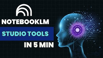 NotebookLM Studio Tools in 5 Minutes —Completely Free