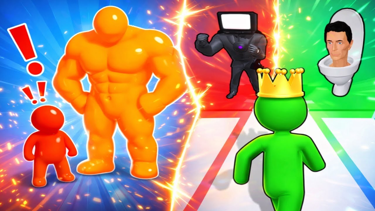 टॉल मैन रन लेवल 6–7, जायंट रश लेवल 7 – सही साइज़ नहीं तो गेम ओवर! 😱🔥